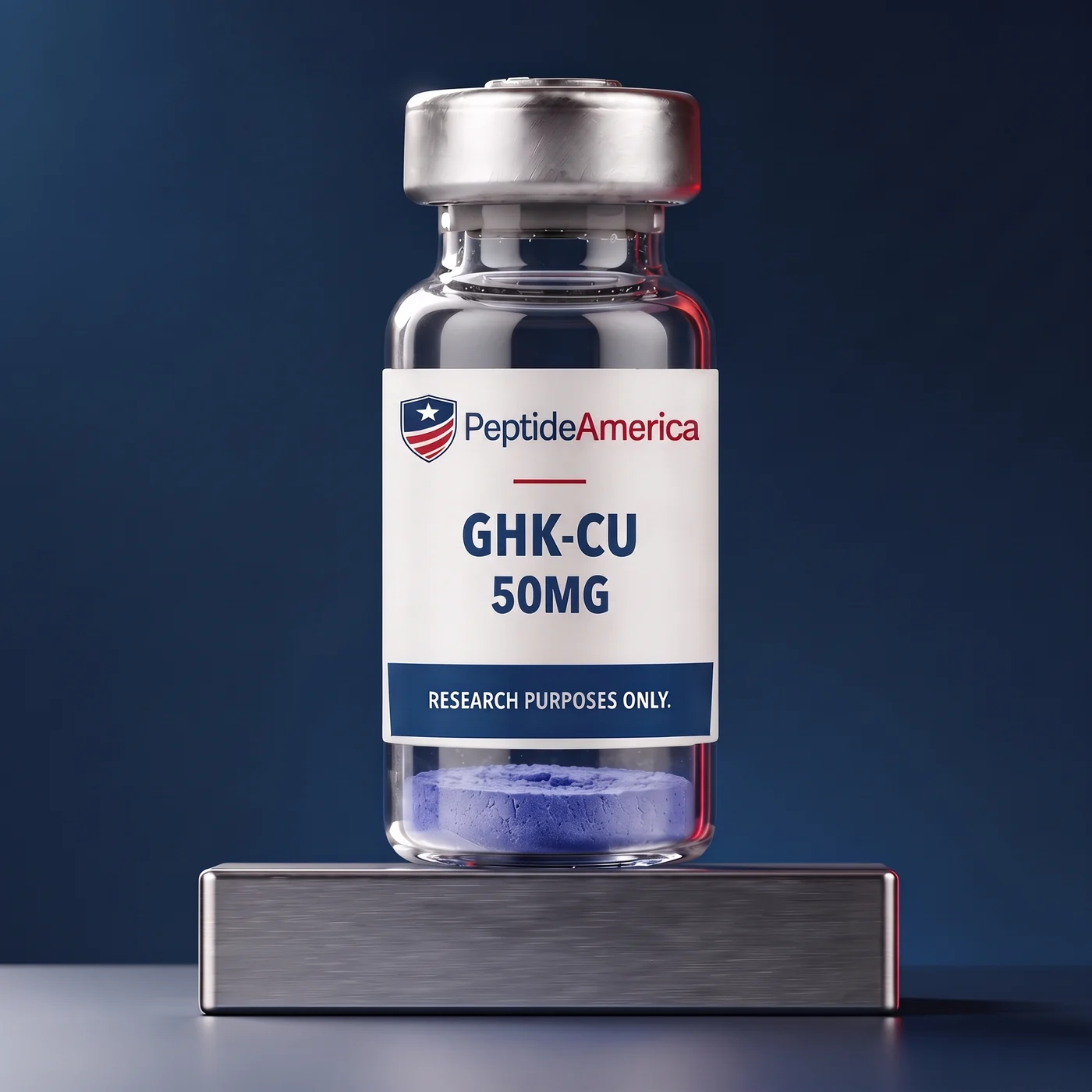 GHK-CU 50mg research vial