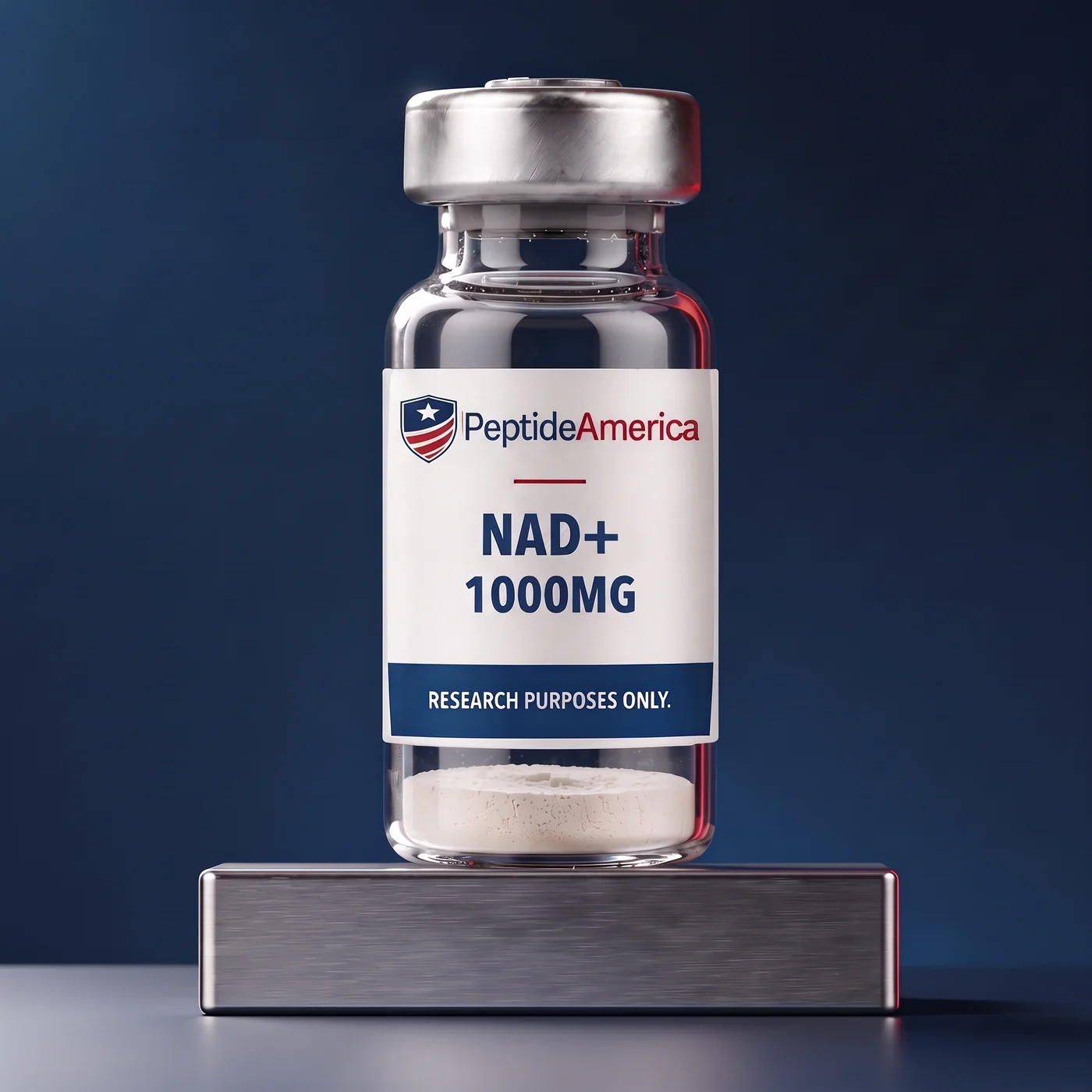 NAD+ 1000mg research vial